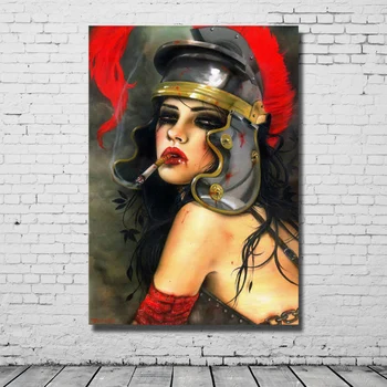 Large size Handpainted Oil Painting on Canvas Smoking Red lip wear a hat girl Reproduction Brian wall art picture for home decor
Large size Handpainted Oil Painting on Canvas Smoking Red lip wear a hat girl Reproduction Brian wall art picture for home decor