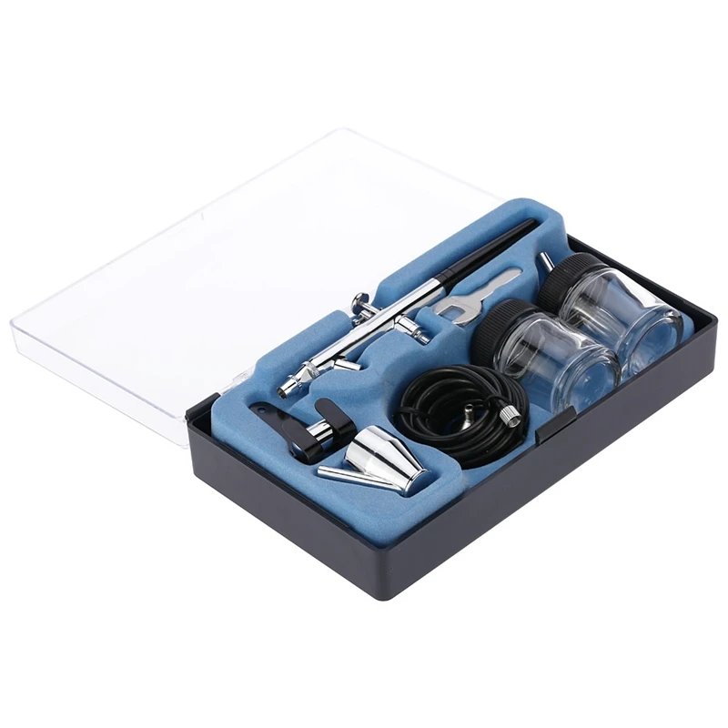 Hot Sale Siphon Feed Dual Action 0.35Mm Airbrush Kit Spray Tool Air Brush For Makeup Cake Art Painting Temporary Body With A C
Hot Sale Siphon Feed Dual Action 0.35Mm Airbrush Kit Spray Tool Air Brush For Makeup Cake Art Painting Temporary Body With A C