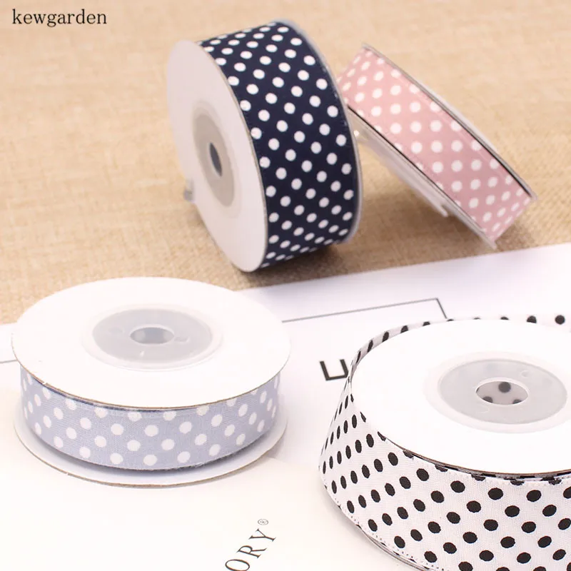 Kewgarden 5/8" 1" Dots Satin Ribbons Handmade Tape DIY Bowknot Polyester Cotton Ribbon Garment Accessories Riband 5m /Lot
Kewgarden 5/8" 1" Dots Satin Ribbons Handmade Tape DIY Bowknot Polyester Cotton Ribbon Garment Accessories Riband 5m /Lot