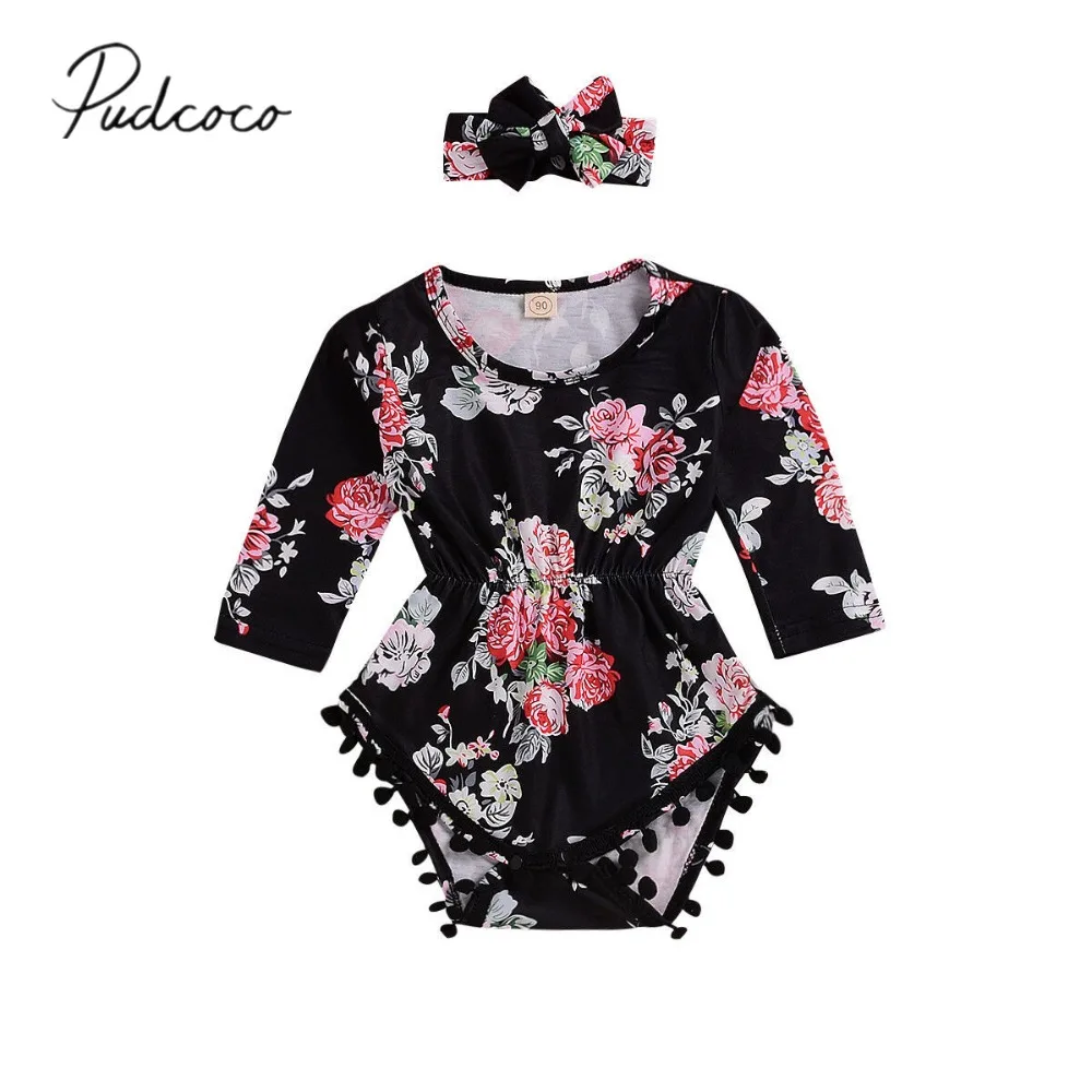 2019 Baby Spring Autumn Clothing Newborn Infant Baby Girl Floral Bodysuit Jumpsuit + Headband 2Pcs Long Sleeve Outfits Clothes
2019 Baby Spring Autumn Clothing Newborn Infant Baby Girl Floral Bodysuit Jumpsuit + Headband 2Pcs Long Sleeve Outfits Clothes