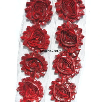 2.5inch chic frayed shinny Red chic frayed shabby shiny flower trim yards flower For DIY Headbands 7.5yards/pack XFH330
2.5inch chic frayed shinny Red chic frayed shabby shiny flower trim yards flower For DIY Headbands 7.5yards/pack XFH330