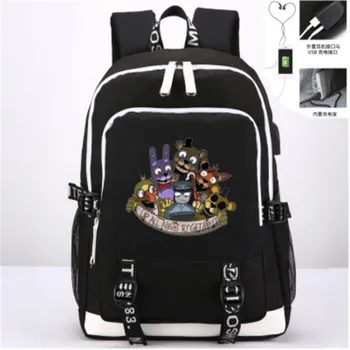 Anime Five Nights at Freddy's Knapsack Leisure Laptop bag New USB Travel Bags Teenagers Student's Backpack
Anime Five Nights at Freddy's Knapsack Leisure Laptop bag New USB Travel Bags Teenagers Student's Backpack