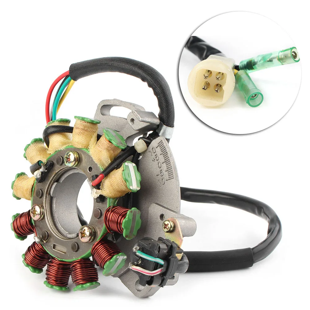 Magneto Engine Stator Generator Coil For Yamaha Banshee 350 YFZ350 1987-1994 Copper Motorcycle Parts Accessories
Magneto Engine Stator Generator Coil For Yamaha Banshee 350 YFZ350 1987-1994 Copper Motorcycle Parts Accessories