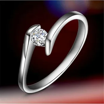 Test Positive 0.5CT Round Moissanite Wedding Ring Sterling Silver White Gold Cover Last Forever
Test Positive 0.5CT Round Moissanite Wedding Ring Sterling Silver White Gold Cover Last Forever