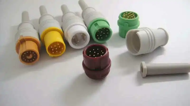 Spo2 sensor ECG EKG cable and electrode IBP cable NIBP cuff Temprature probe Holter leadwires medical connectors EEG EMG socket
Spo2 sensor ECG EKG cable and electrode IBP cable NIBP cuff Temprature probe Holter leadwires medical connectors EEG EMG socket