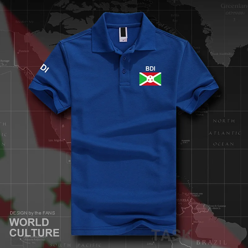 Burundi Burundian polo shirts men short sleeve white brands printed for country 2017 cotton nation team flag East Africa BDI BI
Burundi Burundian polo shirts men short sleeve white brands printed for country 2017 cotton nation team flag East Africa BDI BI