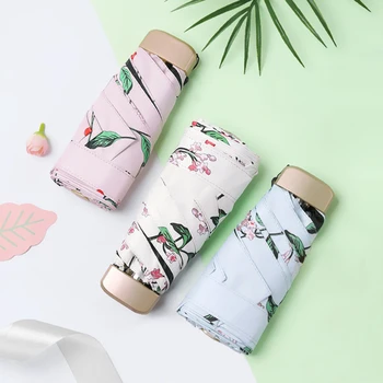 Mini Pocket umbrella rain women corporation paraguas plegable Sun protection Anti-UV umbrella parapluie folding women Umbrella
Mini Pocket umbrella rain women corporation paraguas plegable Sun protection Anti-UV umbrella parapluie folding women Umbrella