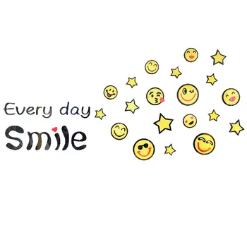 Hot sale Cartoon smiley face emoticon wall stickers Background wall decoration Living room Acrylic 3D wall stickers 
Hot sale Cartoon smiley face emoticon wall stickers Background wall decoration Living room Acrylic 3D wall stickers