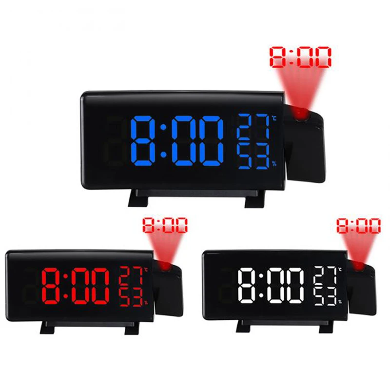 Radio Alarm Clock Projector Digital LED11