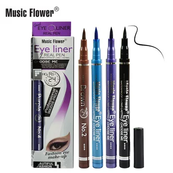 Music Flower Long Lasting Waterproof 5 Color Liquid Eyeliner Pen Not Dizzy Eye Liner Pencil Sexy Eye Beauty Makeup 60pcs
Music Flower Long Lasting Waterproof 5 Color Liquid Eyeliner Pen Not Dizzy Eye Liner Pencil Sexy Eye Beauty Makeup 60pcs