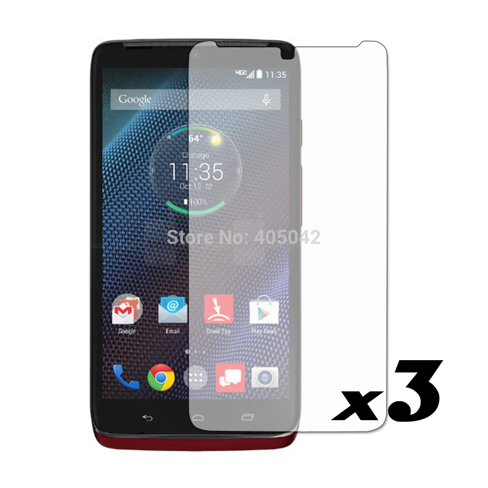 3X Glossy Clear LCD Screen Protector Film Guard Cover Shield For Motorola Droid Turbo XT1254
3X Glossy Clear LCD Screen Protector Film Guard Cover Shield For Motorola Droid Turbo XT1254