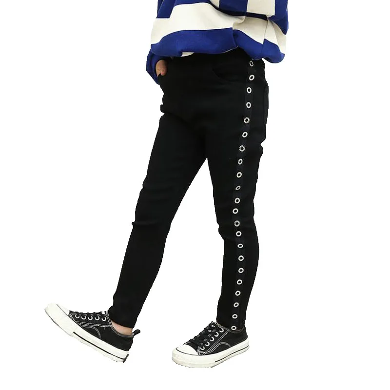 Spring 2019 New Korean Girls Fashion Sequined Solid Elastic Waist Trousers 5 - 14 Years Old Cotton Leggings Girls Pencil Pants
Spring 2019 New Korean Girls Fashion Sequined Solid Elastic Waist Trousers 5 - 14 Years Old Cotton Leggings Girls Pencil Pants