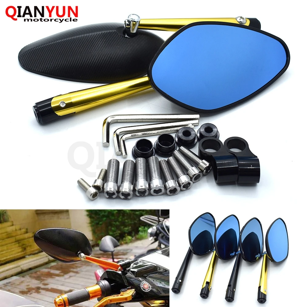 2019 new universal 8mm 10mm motorcycle rearview mirror CNC aluminum alloy for Honda VFR800 CBR1100XX BLACKBIRD ST1300 ST1300A
2019 new universal 8mm 10mm motorcycle rearview mirror CNC aluminum alloy for Honda VFR800 CBR1100XX BLACKBIRD ST1300 ST1300A