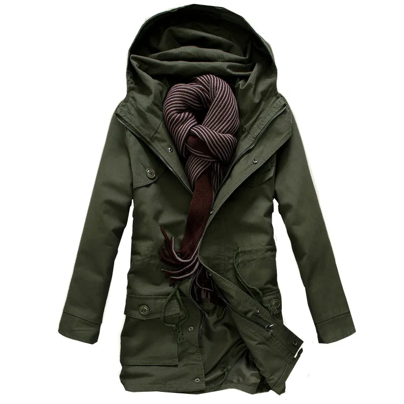 LEFT ROM 2019 Fashion male High grade warmth winter long hoodie Trench jackets/men leisure Cotton padded clothes coat
LEFT ROM 2019 Fashion male High grade warmth winter long hoodie Trench jackets/men leisure Cotton padded clothes coat