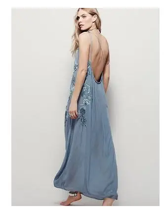 UK 2018 Summer Women Runway Hippie Boho People Embroidery one shoulder Long Dress Bohemia Backless Beach Dress Female Vestido
UK 2018 Summer Women Runway Hippie Boho People Embroidery one shoulder Long Dress Bohemia Backless Beach Dress Female Vestido