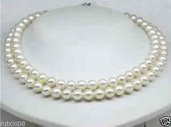 Free shipping hot sale Women Bridal Wedding Jewelry >>Circle AAAA+ 2 ROW 7-8MM WHITE freshwater PEARLS NECKLACE
Free shipping hot sale Women Bridal Wedding Jewelry >>Circle AAAA+ 2 ROW 7-8MM WHITE freshwater PEARLS NECKLACE