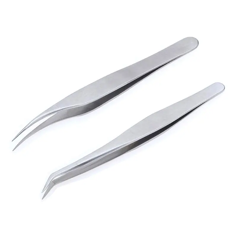 2pcs New Dolphine Style Tweezer Stainless Steel Curved + Straight 3D 9D Eyelash Extension Tweezers Eyebrow Makeup Tool
2pcs New Dolphine Style Tweezer Stainless Steel Curved + Straight 3D 9D Eyelash Extension Tweezers Eyebrow Makeup Tool