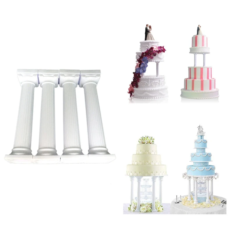 Multi-layered Cake Roman Column Support Stand Decor Cake Decorating Tools Pillars Wedding Cake Cake Stand Chocolate Mold 4PCS
Multi-layered Cake Roman Column Support Stand Decor Cake Decorating Tools Pillars Wedding Cake Cake Stand Chocolate Mold 4PCS