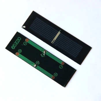 I Mini 0.125W 0.5V Bolycrystalline Solar Cell Module DIY Solar Panel Charger System Battery Education 65*20MM Epoxy 10Pcs
I Mini 0.125W 0.5V Bolycrystalline Solar Cell Module DIY Solar Panel Charger System Battery Education 65*20MM Epoxy 10Pcs