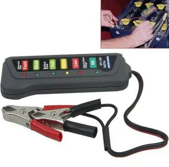 10pcs 12V Car Motorcycle LED Digital Vehicle Battery Alternator Tester 6 LED Display Diagnostic Tool Indicate
10pcs 12V Car Motorcycle LED Digital Vehicle Battery Alternator Tester 6 LED Display Diagnostic Tool Indicate