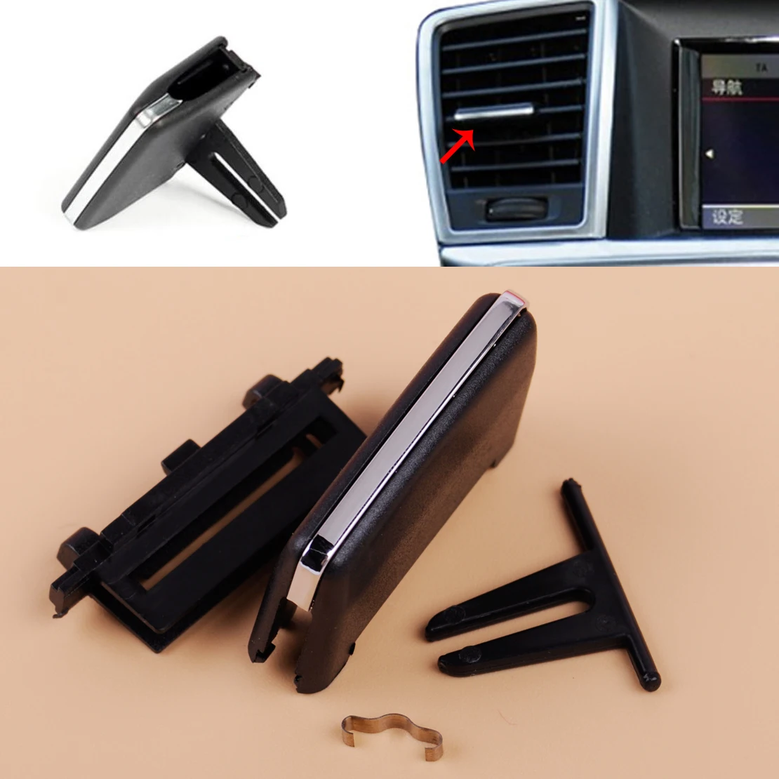DWCX Car Front Air Vent Outlet Panel Fit For Benz W204 C260 C300 GLK200 GLK300 GLK350
DWCX Car Front Air Vent Outlet Panel Fit For Benz W204 C260 C300 GLK200 GLK300 GLK350
