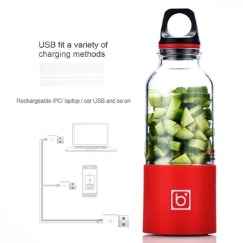 500ml Electric Juicer Cup Mini Portable USB Rechargeable Juicer Blender Maker Shaker Squeezers Fruit Orange Juice Extractor
500ml Electric Juicer Cup Mini Portable USB Rechargeable Juicer Blender Maker Shaker Squeezers Fruit Orange Juice Extractor