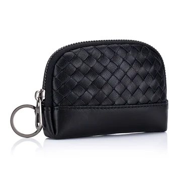 Sheepskin Leather Coin Purse Women Weave Genuine Cow Wallet Girl's Small Luxury Brand Female Purse Fashion Zipper Solid Pouch
Sheepskin Leather Coin Purse Women Weave Genuine Cow Wallet Girl's Small Luxury Brand Female Purse Fashion Zipper Solid Pouch