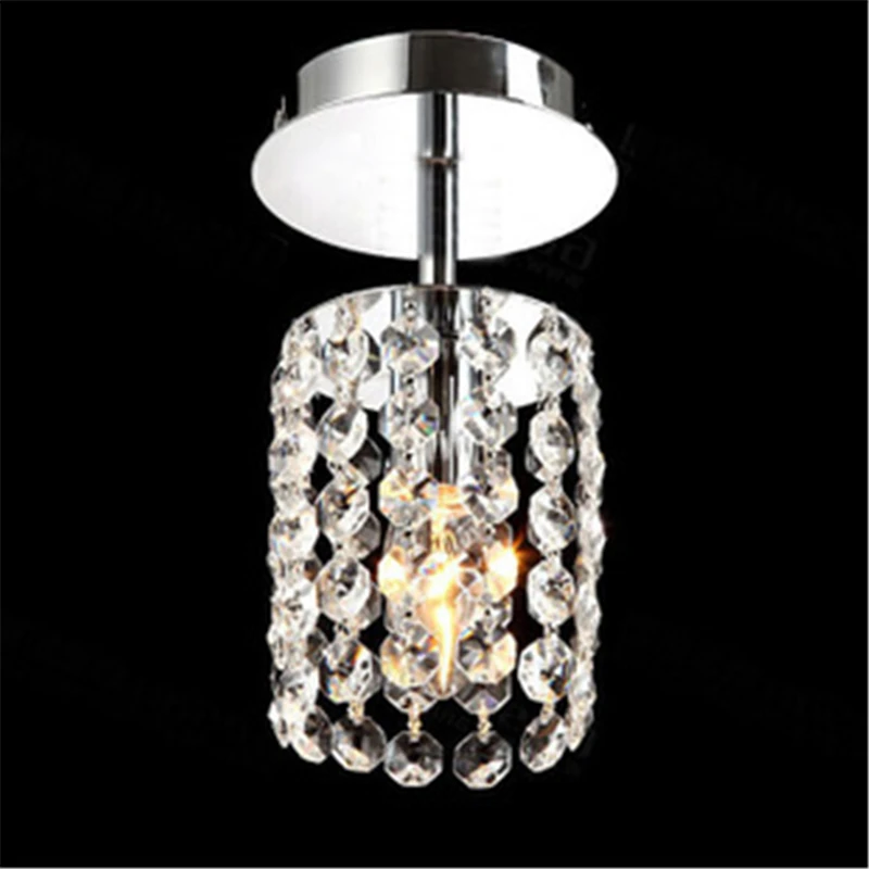 Indoor Small Modern Crystal Ceiling Light Lighting Fixture E27 Lamp for Home Entrance Hall Corridor Pathway Lampara Home Deco
Indoor Small Modern Crystal Ceiling Light Lighting Fixture E27 Lamp for Home Entrance Hall Corridor Pathway Lampara Home Deco