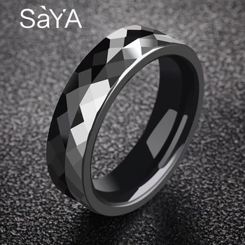 Ring for Men, 6mm Width Tungten Ring for Party Combine the Black Ceramic Scratch Proof Band, Free Shipping, Customized
Ring for Men, 6mm Width Tungten Ring for Party Combine the Black Ceramic Scratch Proof Band, Free Shipping, Customized