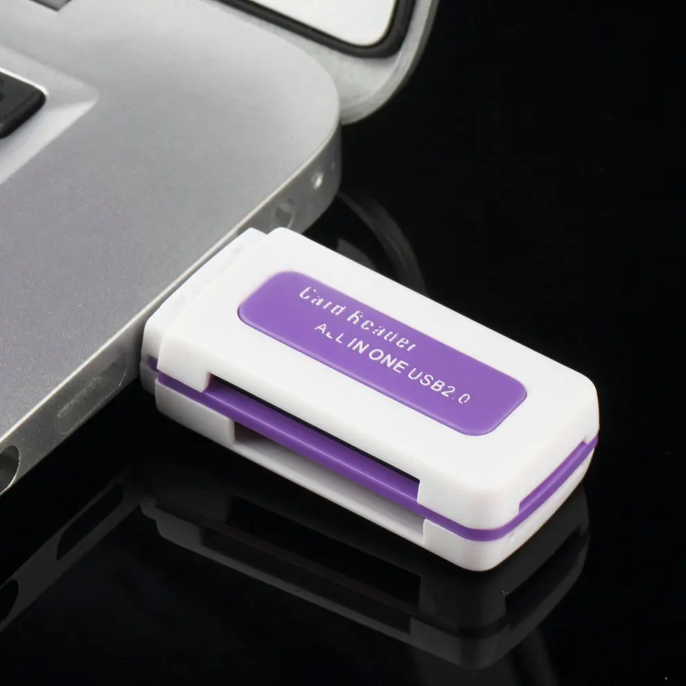 1pcs Protable USB 2.0 4 in 1 Memory Multi Card Reader for SD TF T-Flash M2 Card C1
1pcs Protable USB 2.0 4 in 1 Memory Multi Card Reader for SD TF T-Flash M2 Card C1