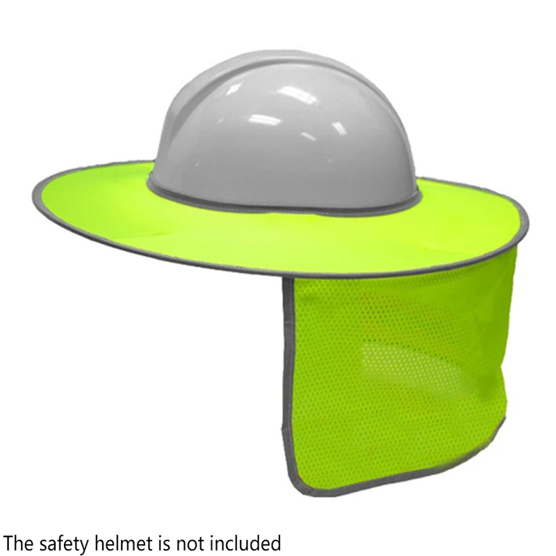 Safety Hard Hat Cap Safurance Reflective Stripe Neck Shield Sun Shade Protective Helmets Workplace Safety
Safety Hard Hat Cap Safurance Reflective Stripe Neck Shield Sun Shade Protective Helmets Workplace Safety