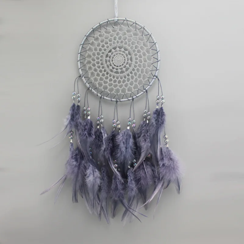 New5colors Beautiful Dream Catcher handmade Rattan Dreamcatcher with feathers for home wall decorations Ornament
New5colors Beautiful Dream Catcher handmade Rattan Dreamcatcher with feathers for home wall decorations Ornament