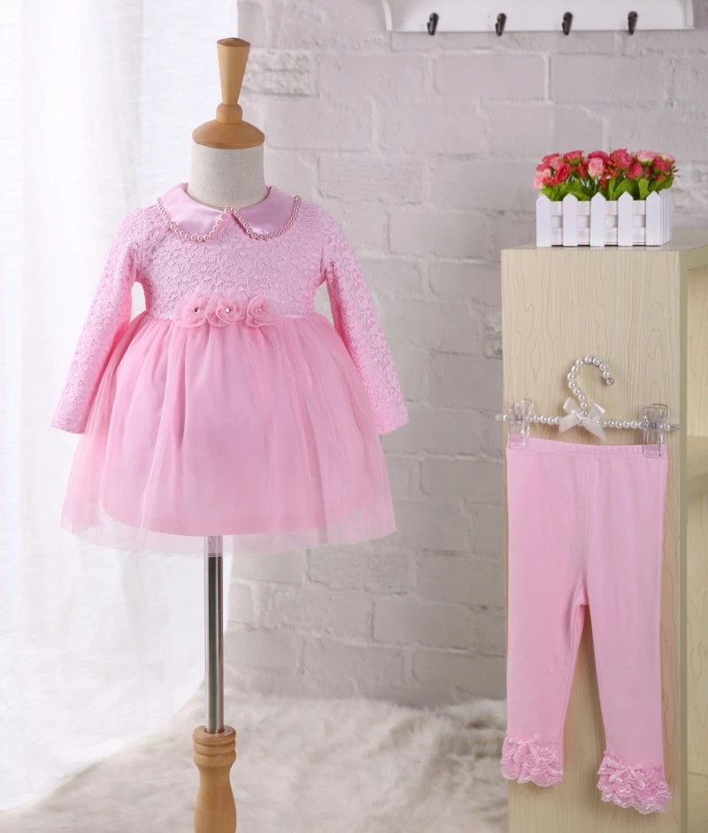 2020 new baby girl clothes one year and newborn birthday dress suit, 2-pieces set baby lace pearl wedding dress with pants
2020 new baby girl clothes one year and newborn birthday dress suit, 2-pieces set baby lace pearl wedding dress with pants