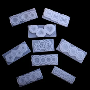 5pcs/lot Nail Art Mold Silicone Templates 3D Flowers Heart Stars Decorations DIY Design Acrylic Molds Earrings Jewelry Making 
5pcs/lot Nail Art Mold Silicone Templates 3D Flowers Heart Stars Decorations DIY Design Acrylic Molds Earrings Jewelry Making