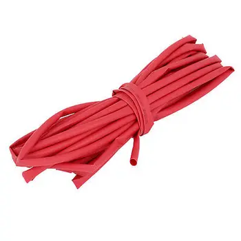 6 Meters Long 4.5mm Dia Red Polyolefin Heat Shrink Cover Wiring Shrinkable Tube
6 Meters Long 4.5mm Dia Red Polyolefin Heat Shrink Cover Wiring Shrinkable Tube