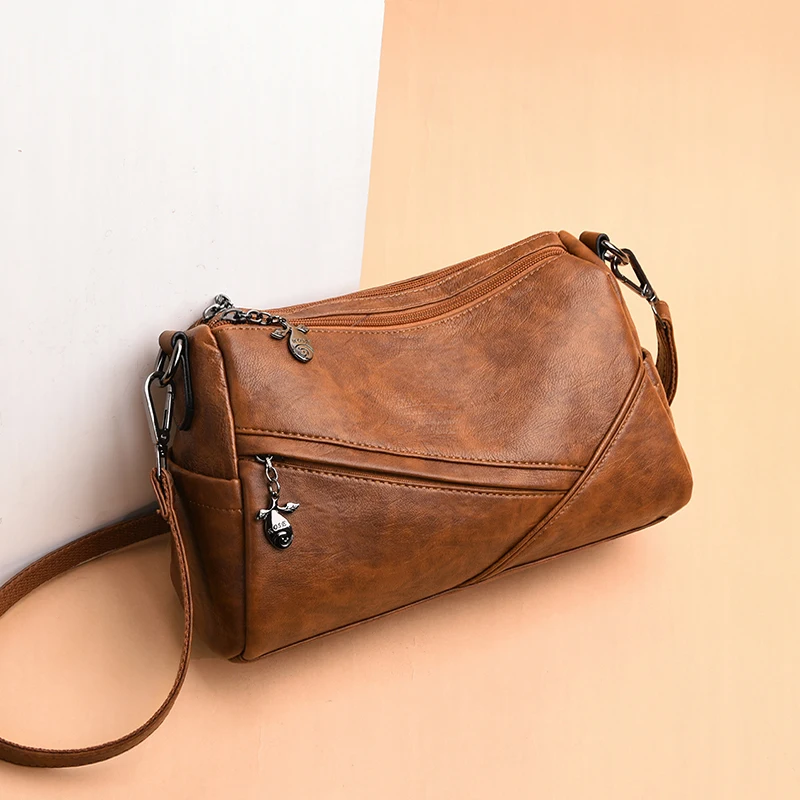 Soft Leather Crossbody Bags for Women Small Handbag Female Shoulder Bag 2019 Fashion New Purse and Women Bag
Soft Leather Crossbody Bags for Women Small Handbag Female Shoulder Bag 2019 Fashion New Purse and Women Bag