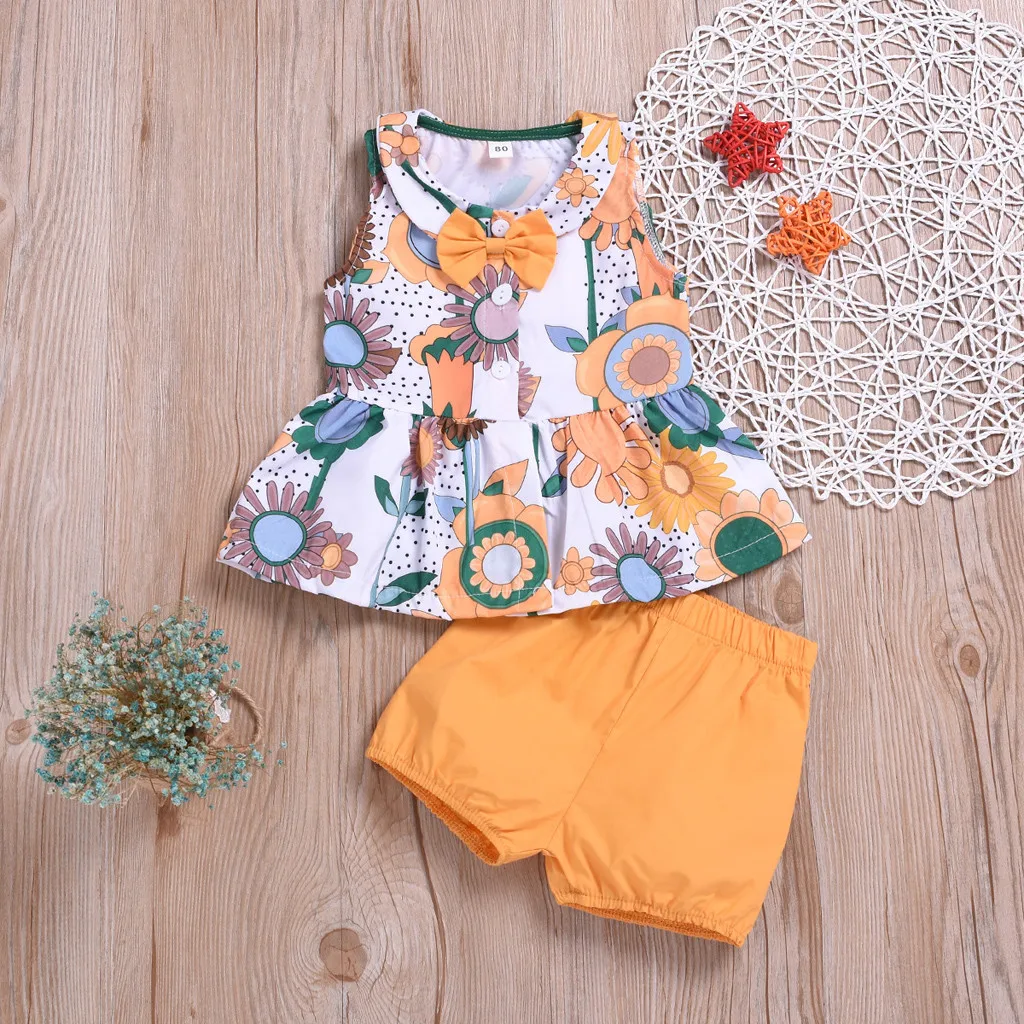 2019 New Fashion Toddler Kids Girl Clothes Set Kid Bady Girl Strap Ruffled Patchwork Floral Princess Casual Tops Shorts Outfit
2019 New Fashion Toddler Kids Girl Clothes Set Kid Bady Girl Strap Ruffled Patchwork Floral Princess Casual Tops Shorts Outfit