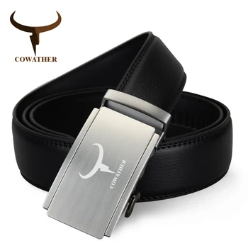 COWATHER Men's automatic buckle belt top cow genuine leather belts for men high quality strap male newest design free shipping
COWATHER Men's automatic buckle belt top cow genuine leather belts for men high quality strap male newest design free shipping