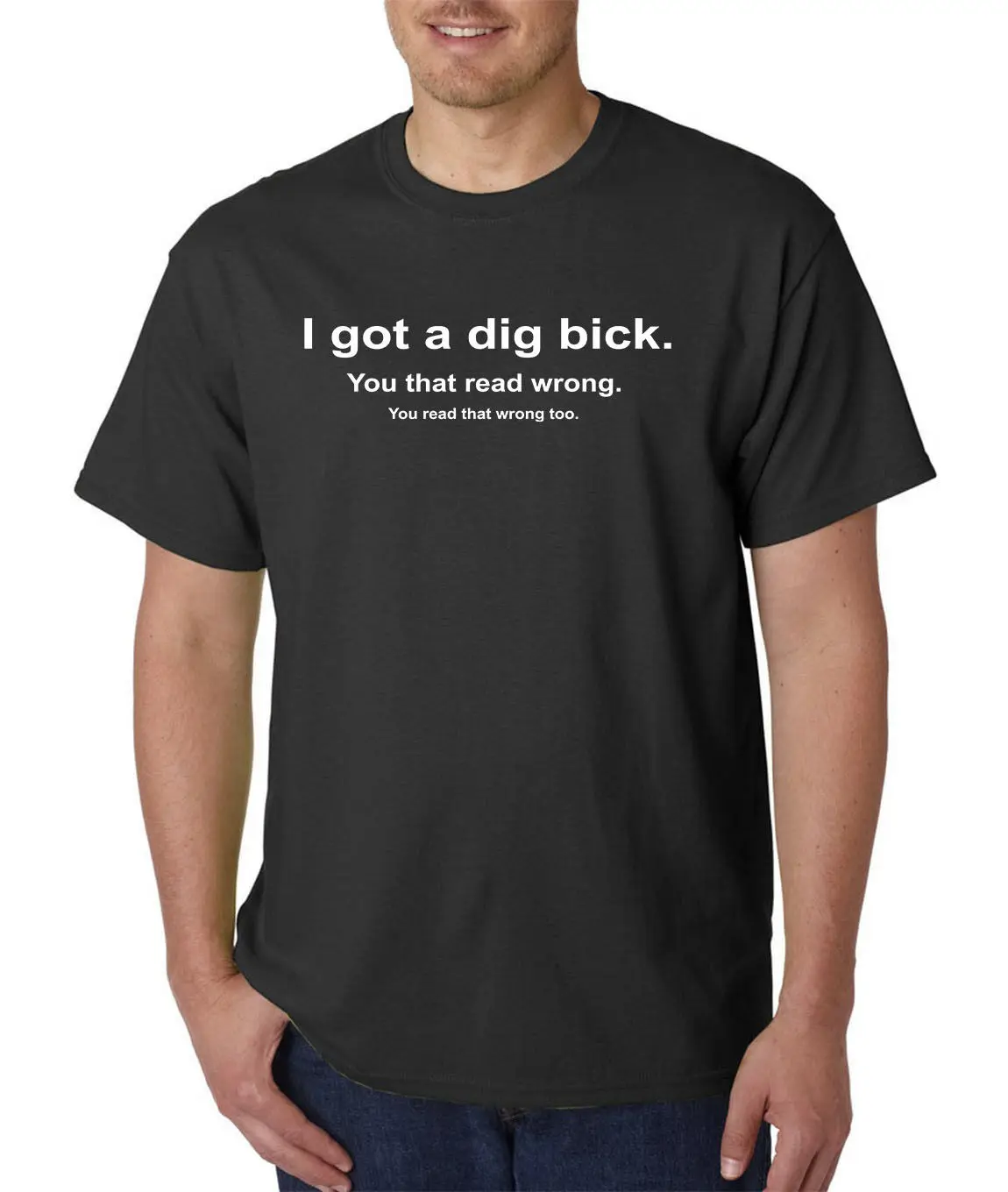 2019 Hot Sale 100% cotton I Got a Dig Bick (Big Dick) T-Shirt - Funny ADULT Rude Humor Offensive College Tee shirt
2019 Hot Sale 100% cotton I Got a Dig Bick (Big Dick) T-Shirt - Funny ADULT Rude Humor Offensive College Tee shirt