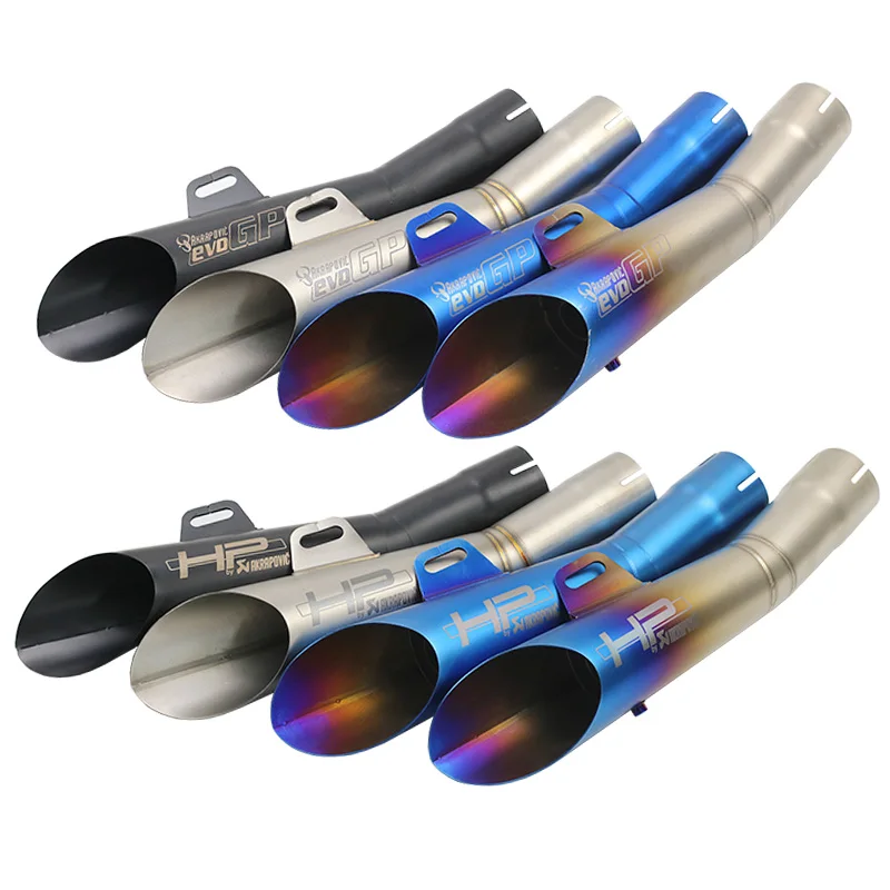 Akrapovic HP Exhaust Pipe Escape Scooter GP Muffler DB Killer Universal Motorcycle Exhaust System GY6 For R3 R6 MT03 Ninja 250
Akrapovic HP Exhaust Pipe Escape Scooter GP Muffler DB Killer Universal Motorcycle Exhaust System GY6 For R3 R6 MT03 Ninja 250