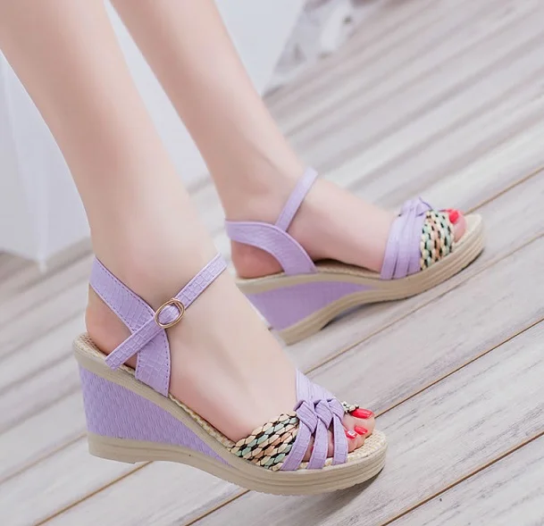Big Size 32-44 New Summer Women's Sandals Peep-Toe Shoes Woman High-Heeled Platfroms Casual Wedges For Women High Heels
Big Size 32-44 New Summer Women's Sandals Peep-Toe Shoes Woman High-Heeled Platfroms Casual Wedges For Women High Heels
