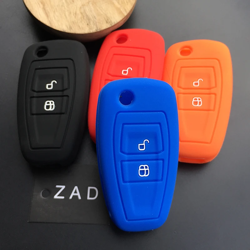 ZAD Silicone car key cover case for ford Focus 2 3 Fiesta Hatch Ranger Escape Fusion Kuga 2 buttons floding key protector holder
ZAD Silicone car key cover case for ford Focus 2 3 Fiesta Hatch Ranger Escape Fusion Kuga 2 buttons floding key protector holder