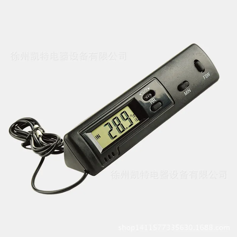 Liquid Crystal Display Thermometer for Automobile Domestic Industry High Precision Temperature Measuring Meter with Clock
Liquid Crystal Display Thermometer for Automobile Domestic Industry High Precision Temperature Measuring Meter with Clock