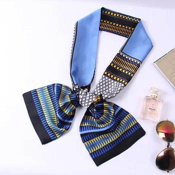 Sale Items Spring and Autumn Women's Little Silk Scarves Korean Business Fashion Neckerchief Double Satin Ring Lady Scarf
Sale Items Spring and Autumn Women's Little Silk Scarves Korean Business Fashion Neckerchief Double Satin Ring Lady Scarf