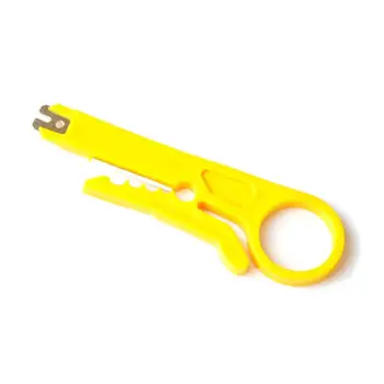 RJ45 RJ11 Cat5e Cat6 WIRE STRIPPING KNIFE stripper for round/flat Telephone Monitor Network cable module Crimping Tool
RJ45 RJ11 Cat5e Cat6 WIRE STRIPPING KNIFE stripper for round/flat Telephone Monitor Network cable module Crimping Tool