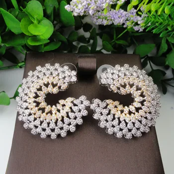 2019 Yuminglai Italian Design Luxury Cubic Zirconia Exquisite Earrings Round Shape for Women FHK5326 Two Tones
2019 Yuminglai Italian Design Luxury Cubic Zirconia Exquisite Earrings Round Shape for Women FHK5326 Two Tones