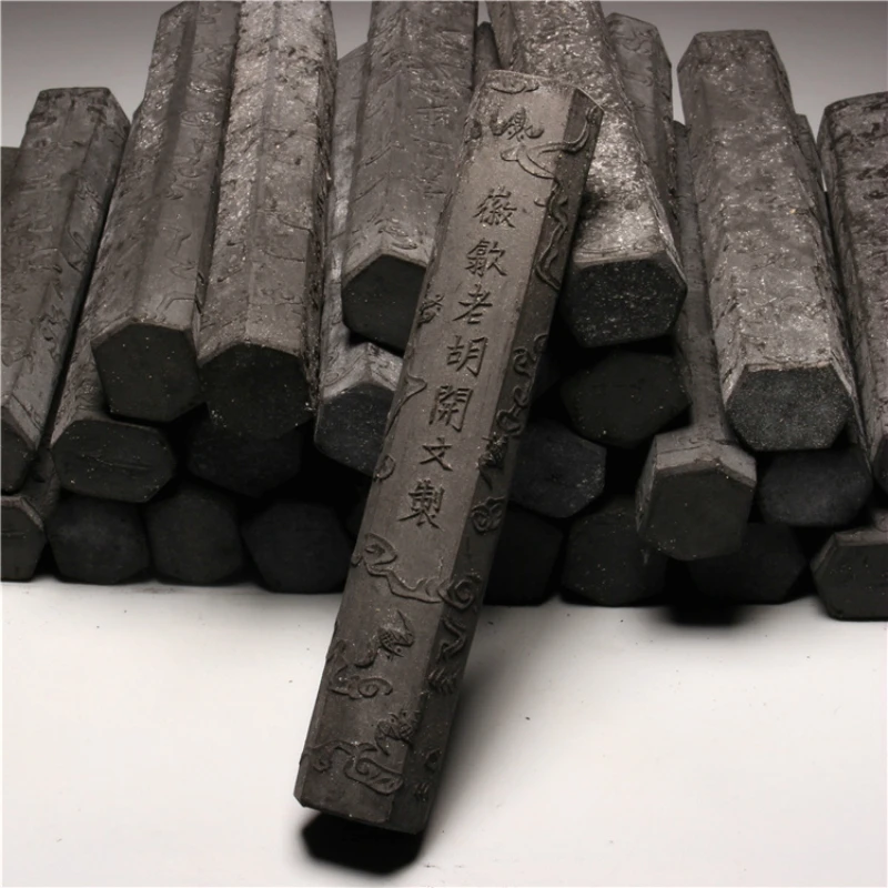 Antique 80's Old Ink Stick Pure Pine Soot Traditional Chinese Painting Inkstick Calligraphy Writing Dense Grinding Ink Block
Antique 80's Old Ink Stick Pure Pine Soot Traditional Chinese Painting Inkstick Calligraphy Writing Dense Grinding Ink Block