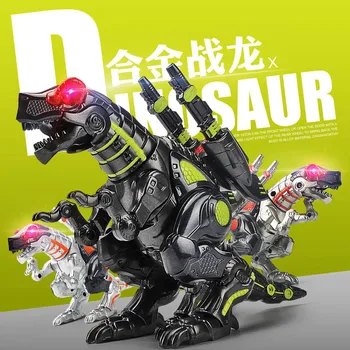 High Simulation Alloy Dinosaur Tyrannosaurus Sound and Light Toy Model Movable Alloy Warrior Mechanical 1:32 Animal Model
High Simulation Alloy Dinosaur Tyrannosaurus Sound and Light Toy Model Movable Alloy Warrior Mechanical 1:32 Animal Model