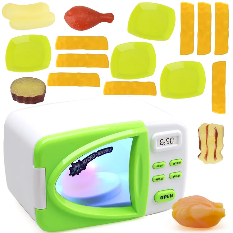 Children's Simulated Microwave Oven Home Toys Electric Belt Discoloration Lighting Kitchen Toy Pretend Play Set
Children's Simulated Microwave Oven Home Toys Electric Belt Discoloration Lighting Kitchen Toy Pretend Play Set