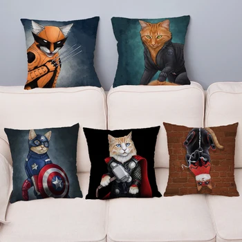 Cartoon Animal Super Marvel Hero Cushion Cover Super Soft Plush Pillow Case 45*45 Pillows Covers Sofa Car Home Decor Pillowcase
Cartoon Animal Super Marvel Hero Cushion Cover Super Soft Plush Pillow Case 45*45 Pillows Covers Sofa Car Home Decor Pillowcase